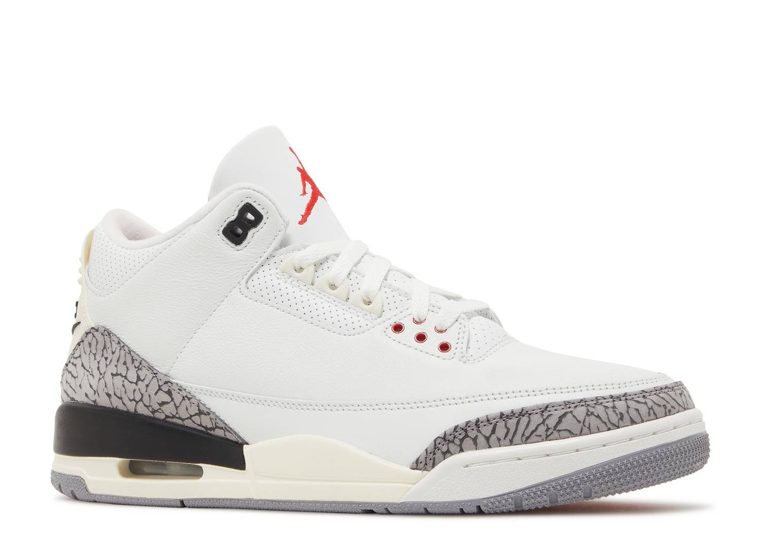 Jordan Retro 3’s White Cement Reimagined Men