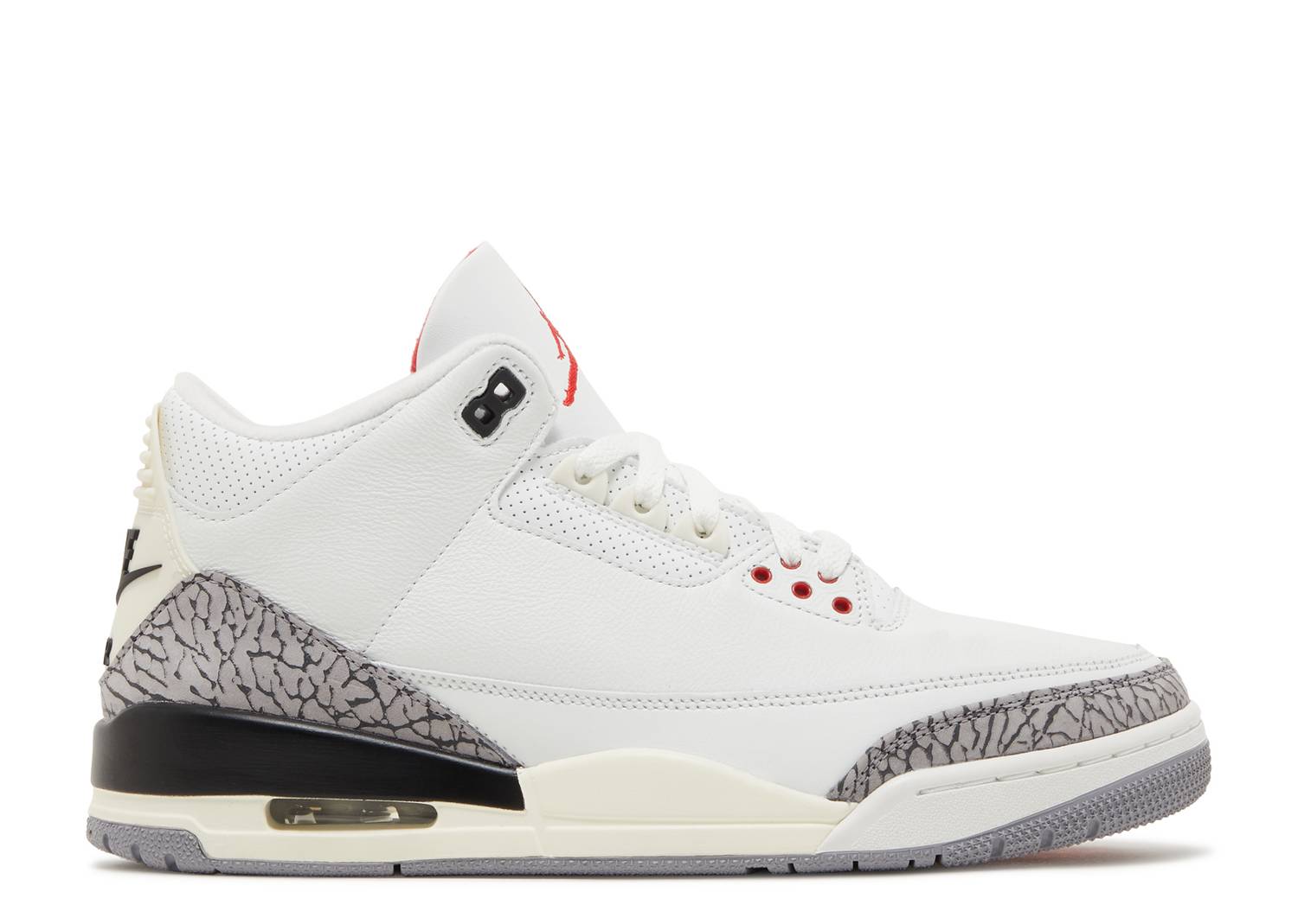 Jordan Retro 3’s White Cement Reimagined Men