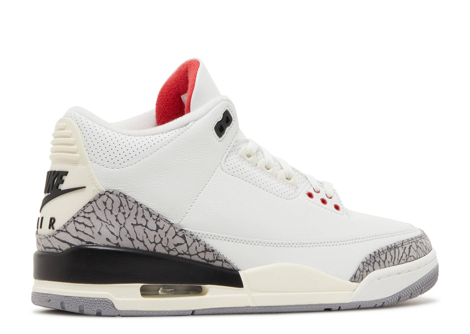 Jordan Retro 3’s White Cement Reimagined Men