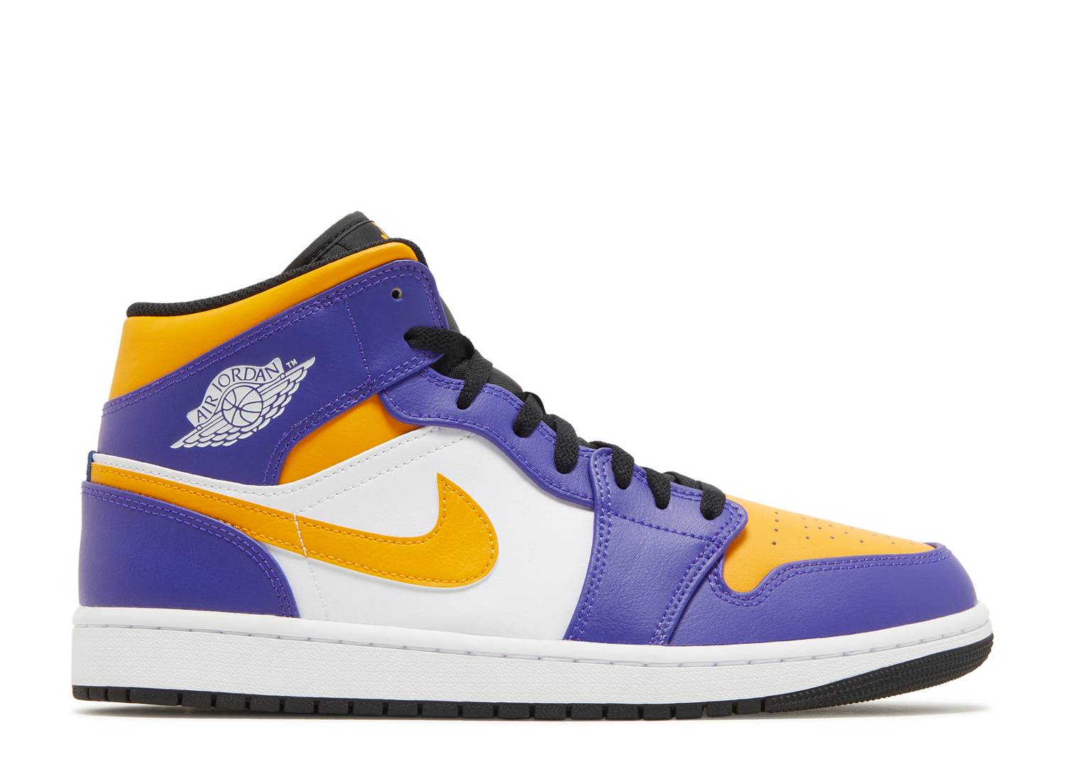 Jordan Retro 1’s Mid’s Lakers Men