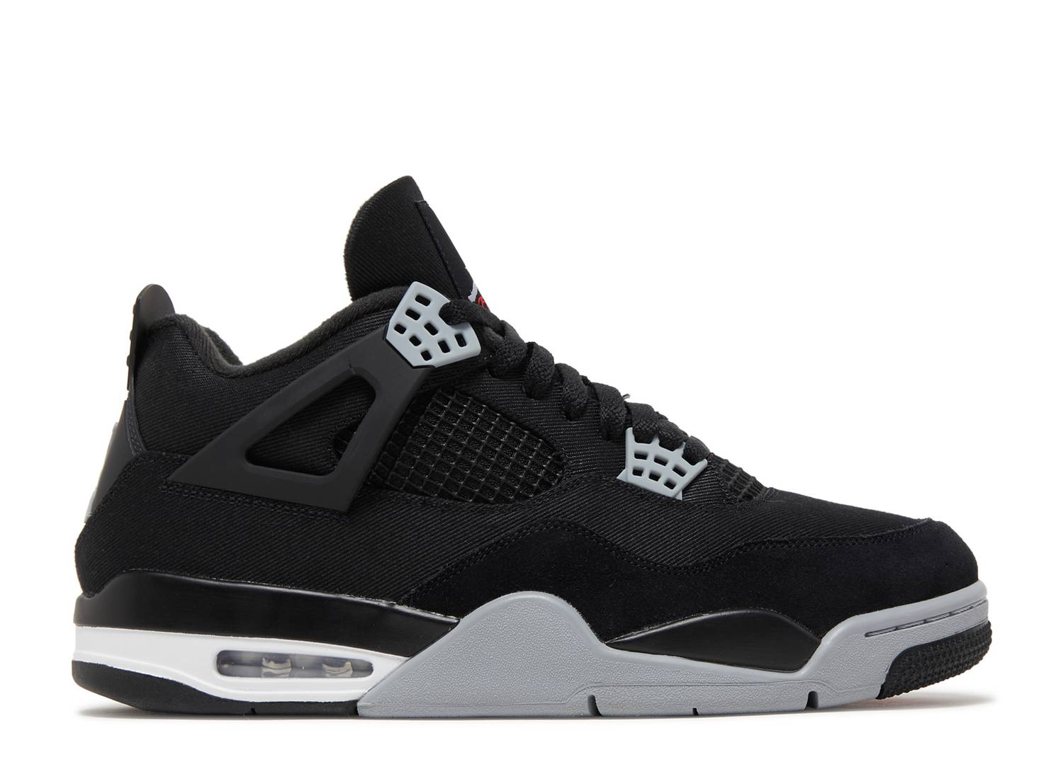 Jordan Retro 4’s Black Canvas Men